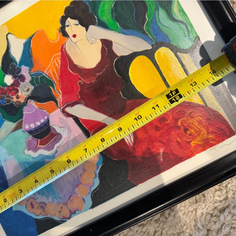 Vibrant Framed Art Print with Black Frame - Picture 3 of 6